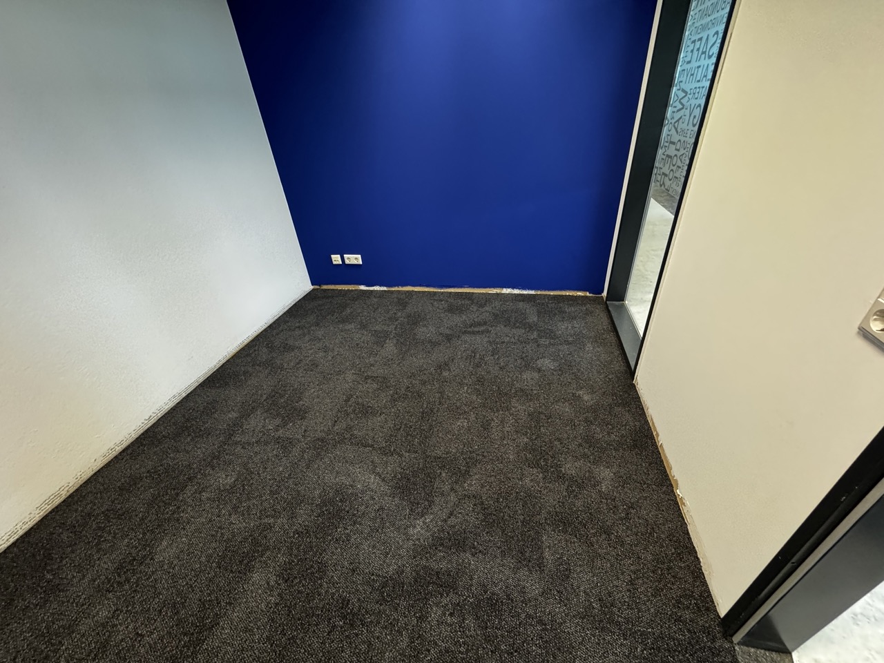 Teilverlegung in einem Bürotrakt – nachher